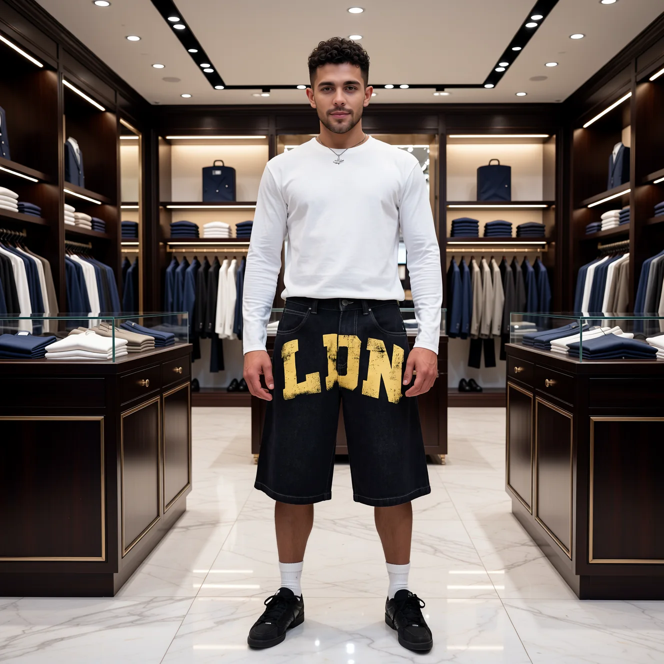 Mateo DressMe variation four, shown full frame